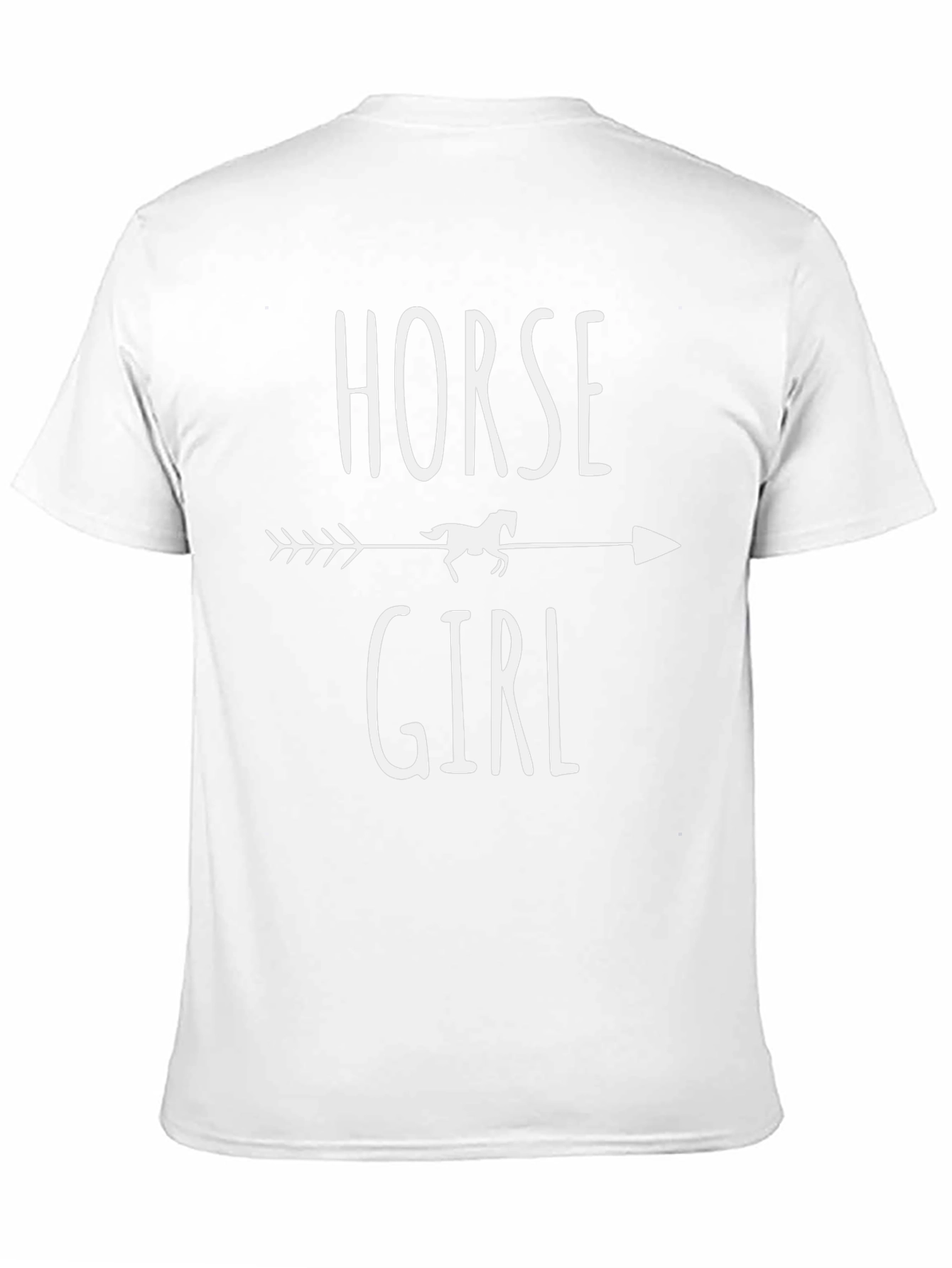 Horse Girl Arrow Graphic T-Shirt