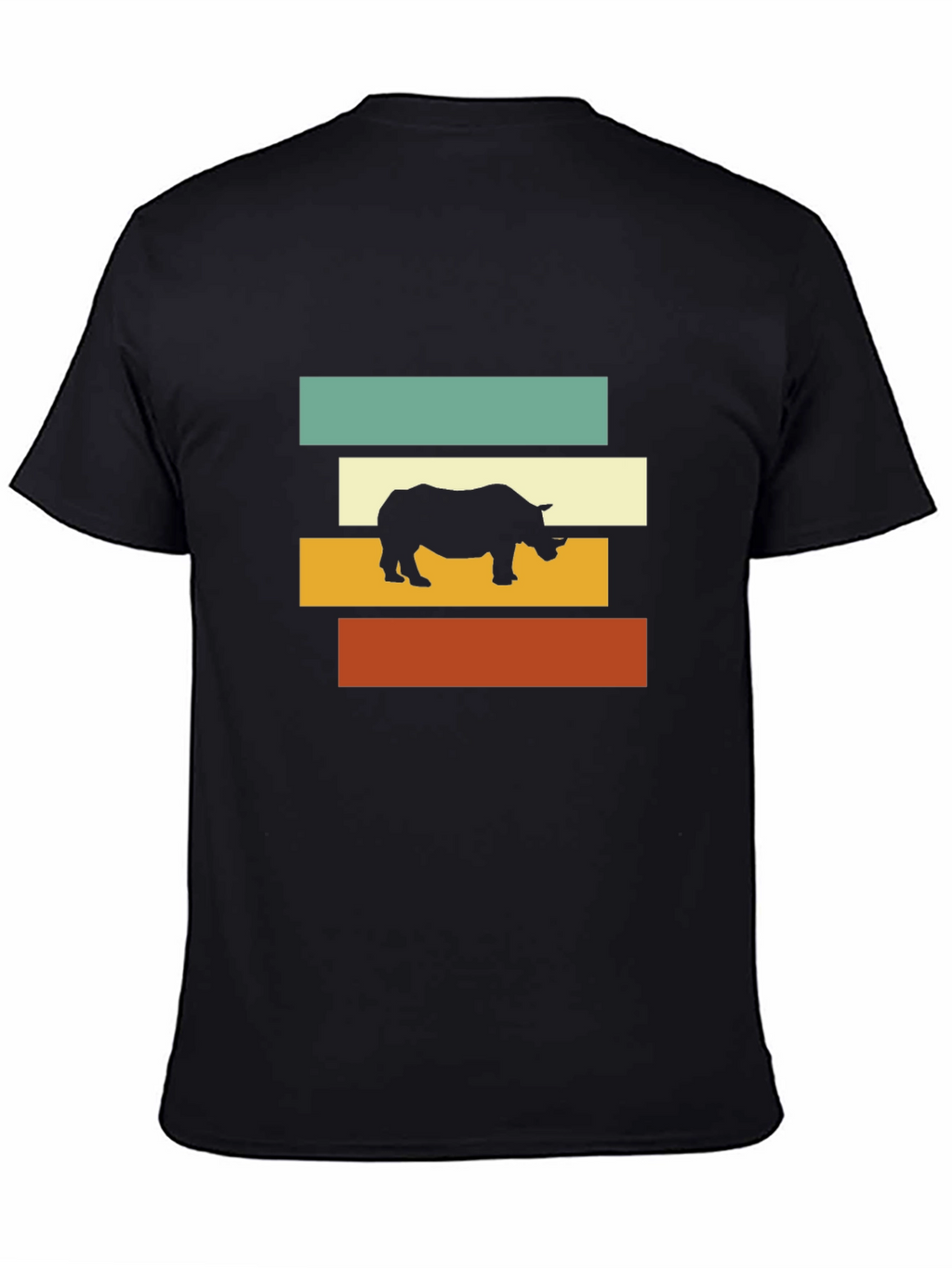 Retro Rhino Tee - Cool Graphic T-Shirt