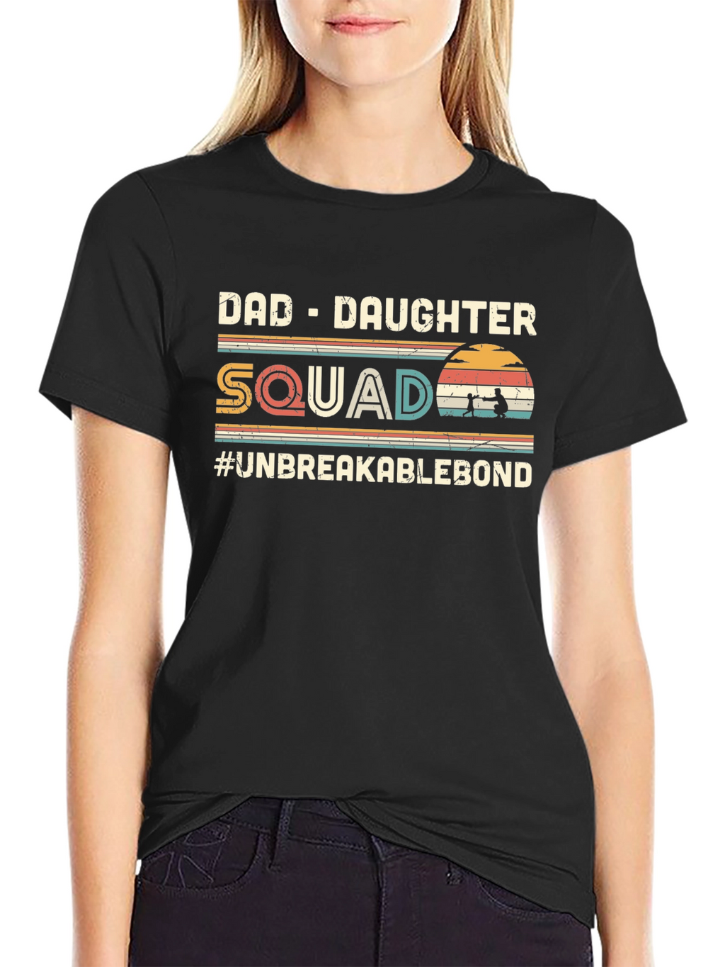 Dad-Daughter Squad T-Shirt - Unbreakable Bond