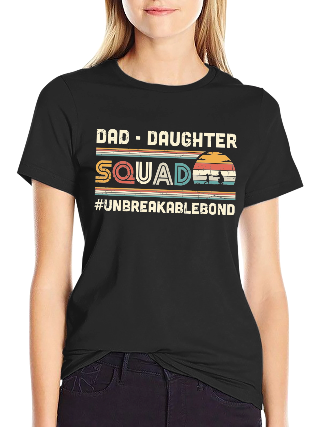 Dad-Daughter Squad T-Shirt - Unbreakable Bond