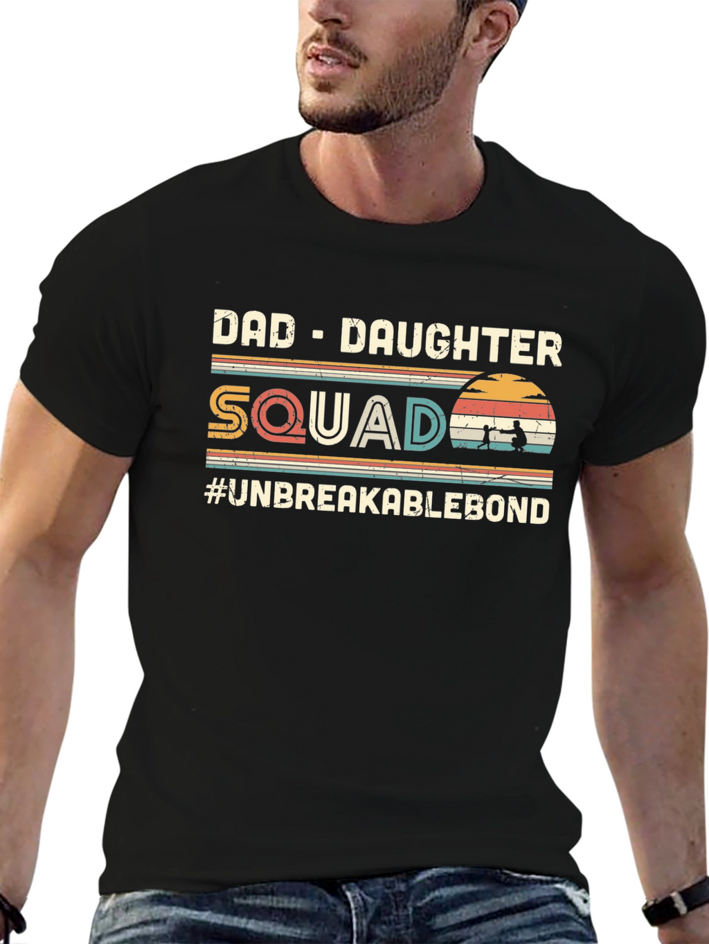 Dad-Daughter Squad T-Shirt - Unbreakable Bond