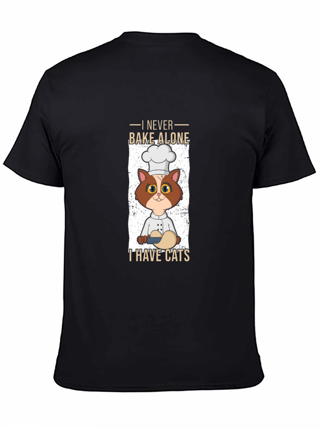 Bake Alone Cats T-Shirt