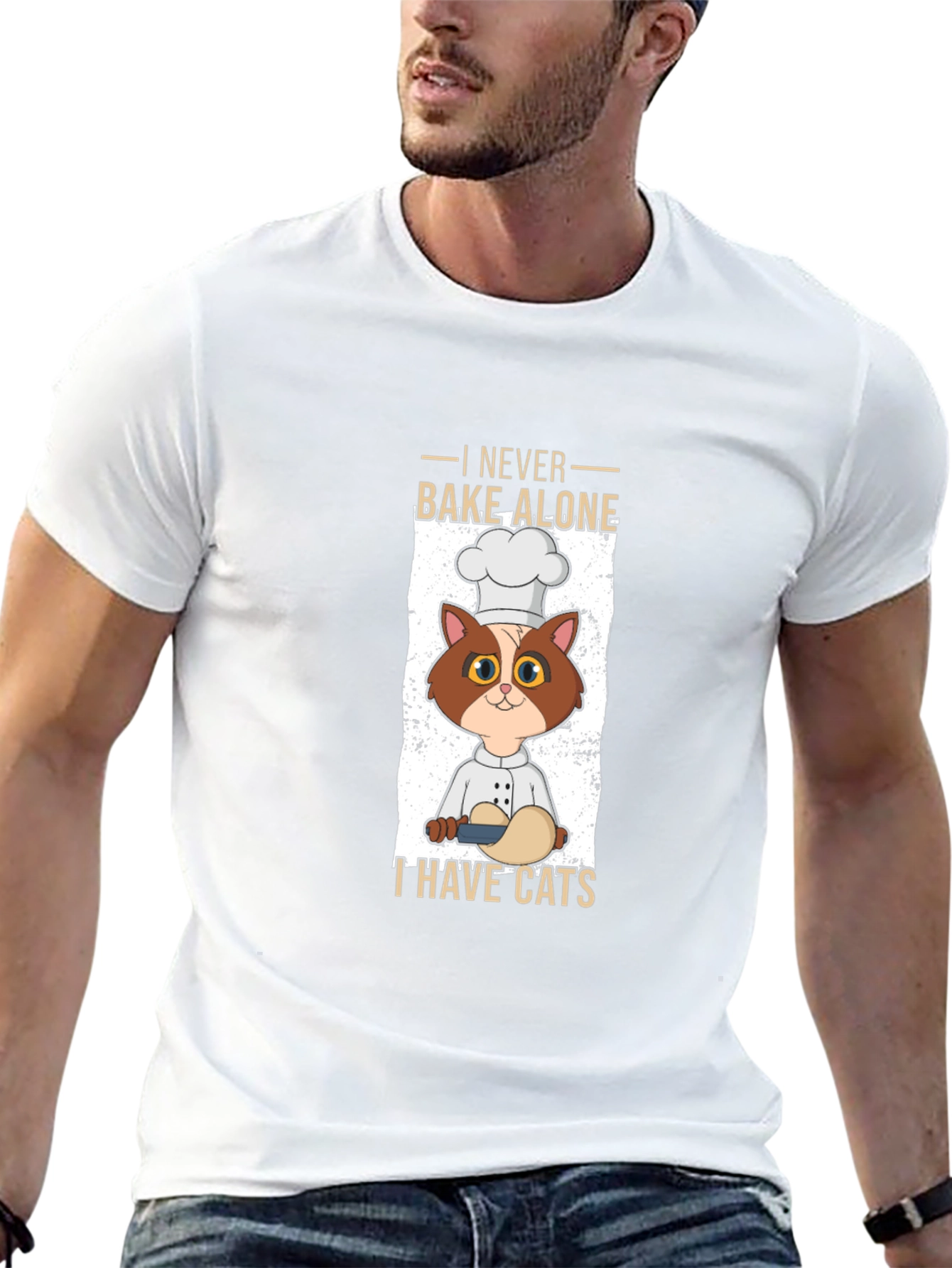 Bake Alone Cats T-Shirt