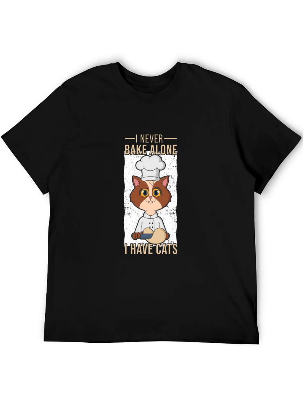 Bake Alone Cats T-Shirt