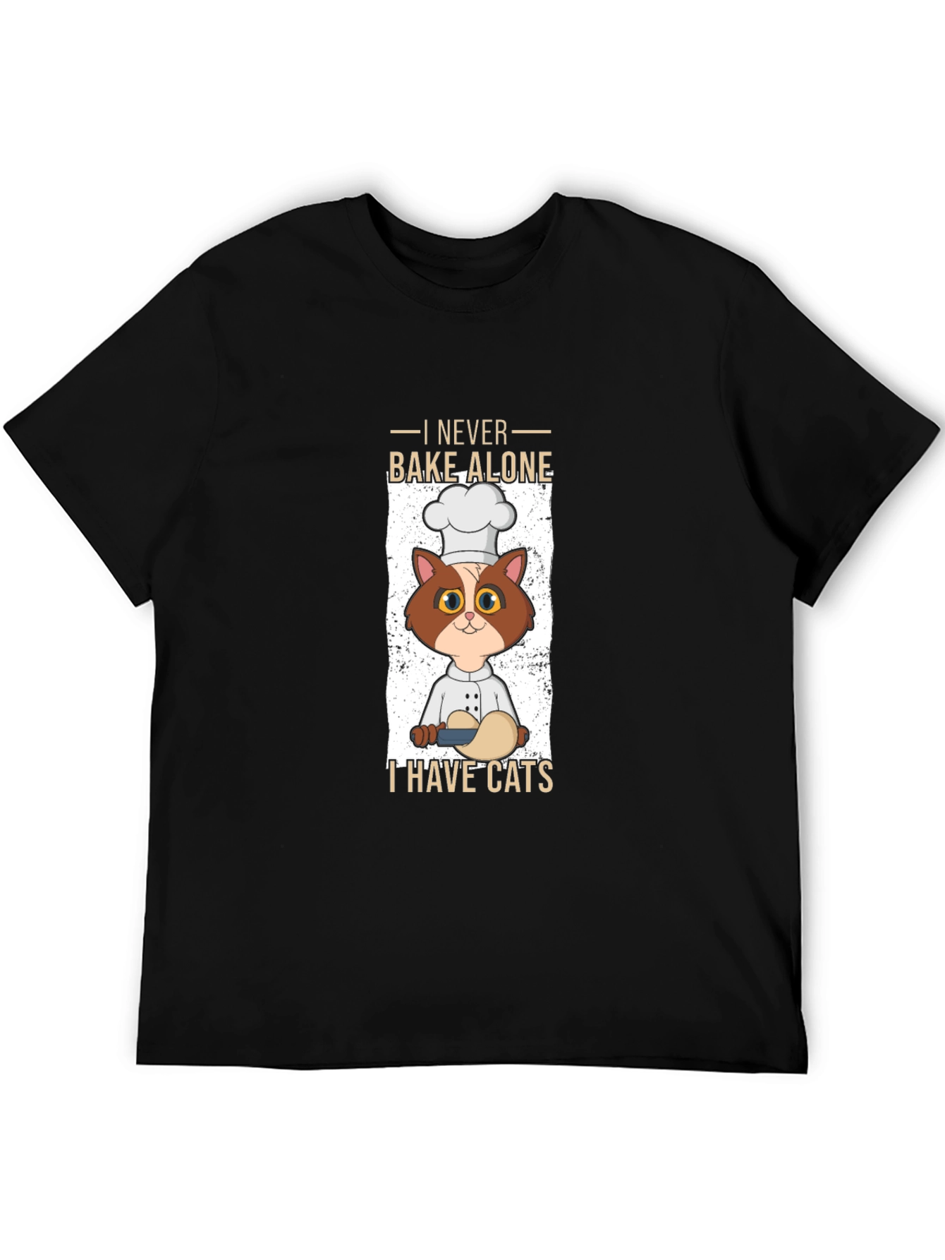 Bake Alone Cats T-Shirt