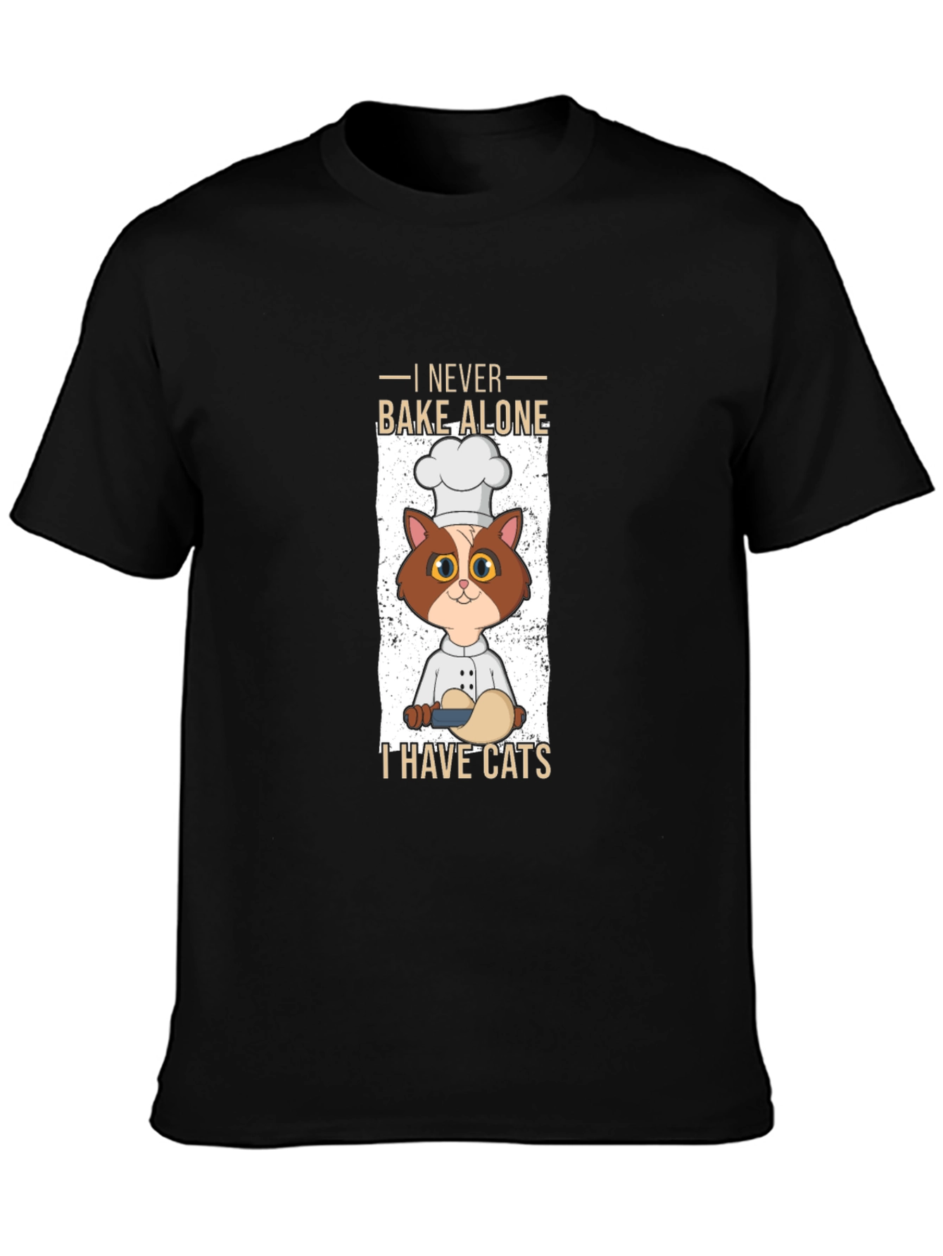 Bake Alone Cats T-Shirt