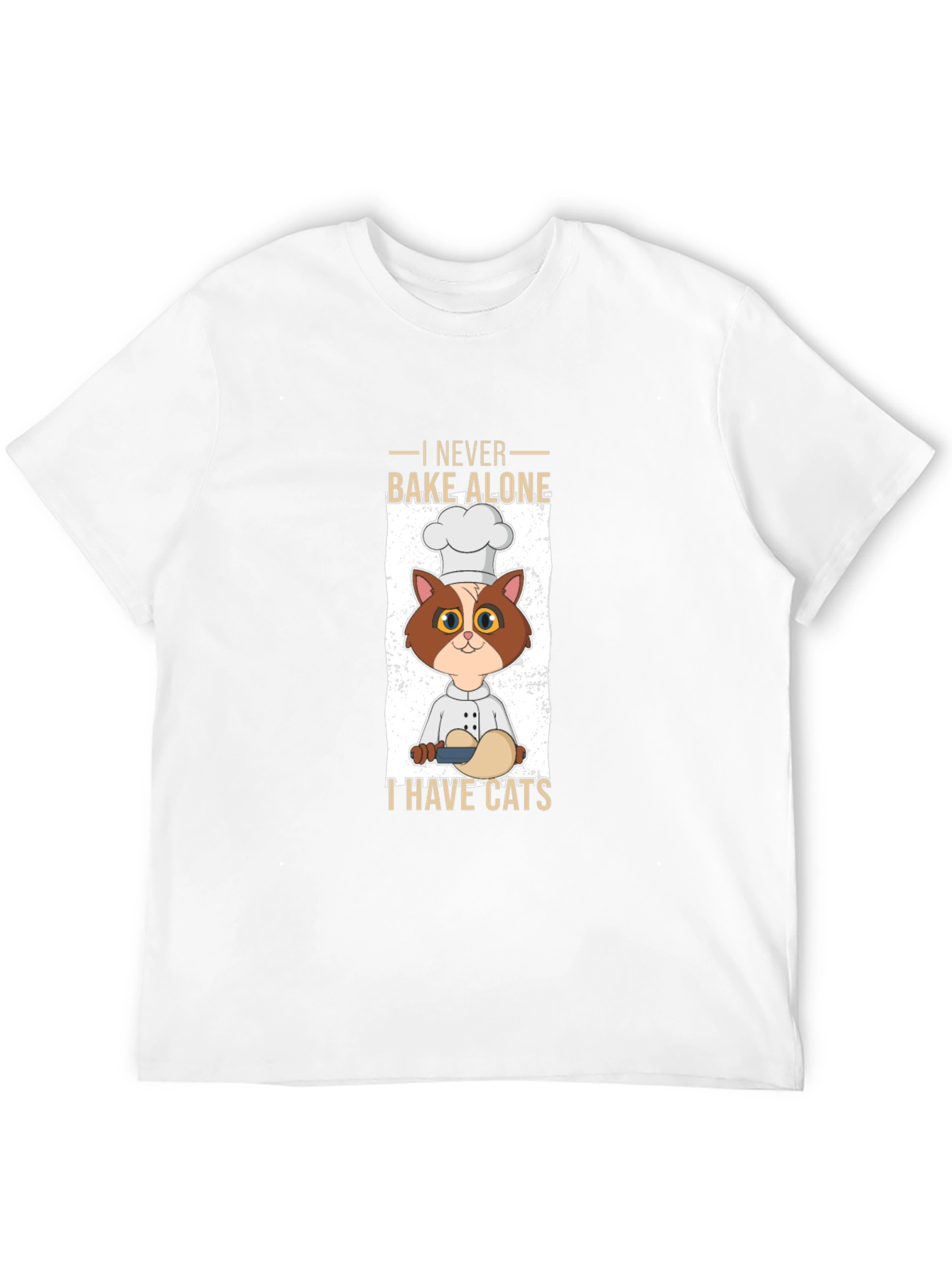 Bake Alone Cats T-Shirt