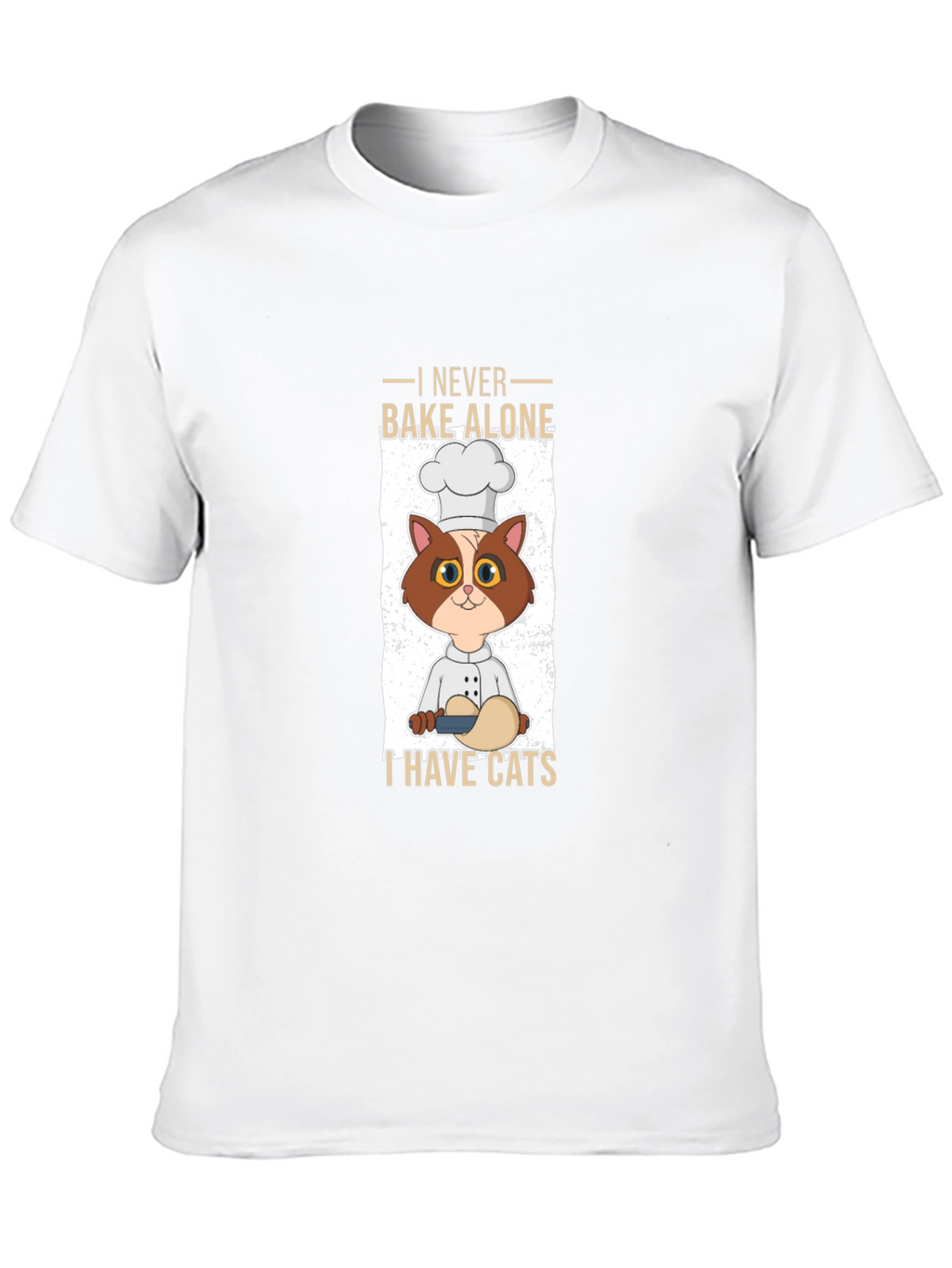 Bake Alone Cats T-Shirt