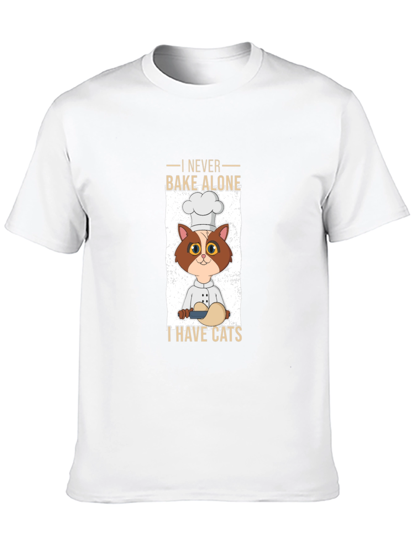Bake Alone Cats T-Shirt
