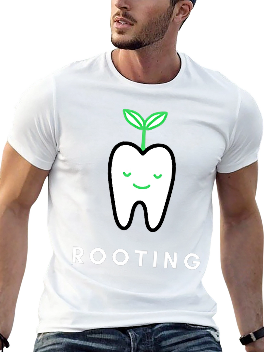 Rooting T-Shirt Funny Dentist Tee