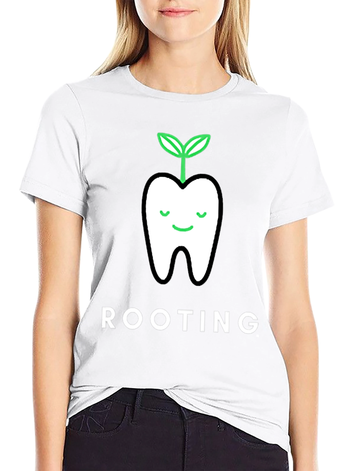 Rooting T-Shirt Funny Dentist Tee