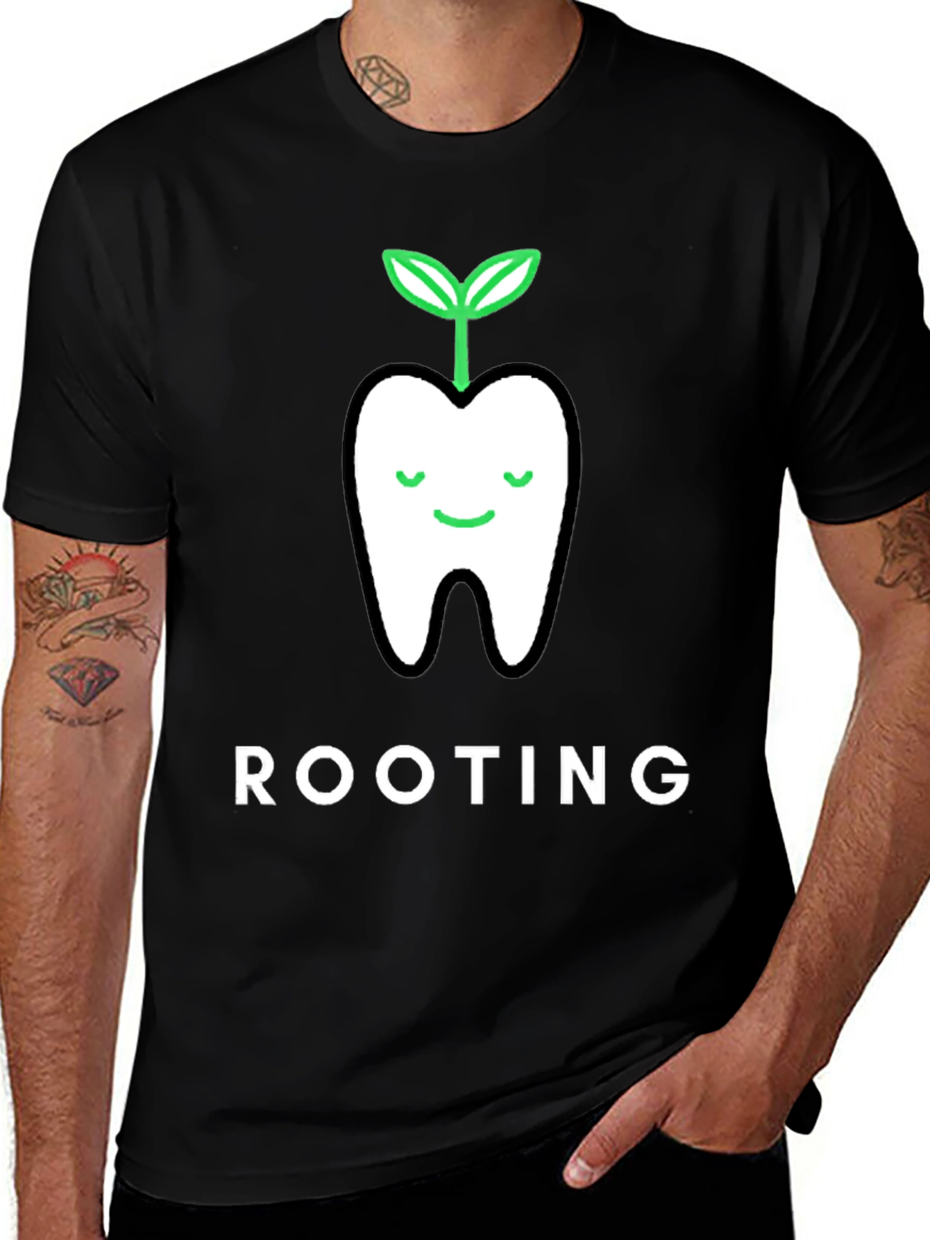 Rooting T-Shirt Funny Dentist Tee