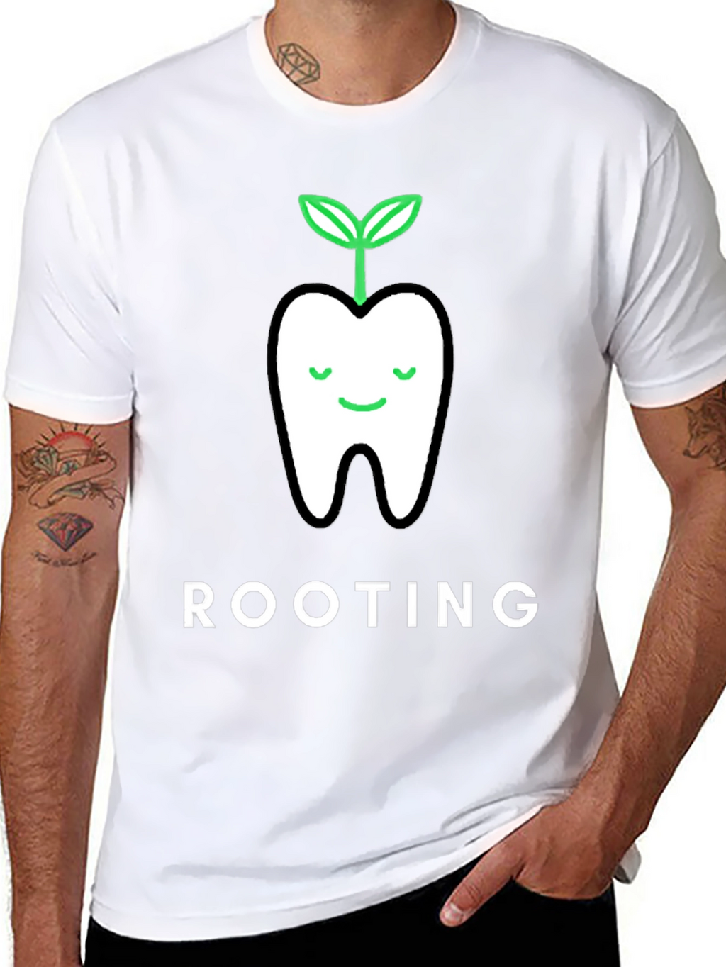 Rooting T-Shirt Funny Dentist Tee