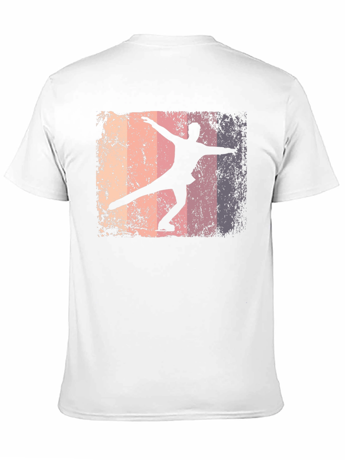 Figure Skating Graphic Tee - Retro Style T-Shirt