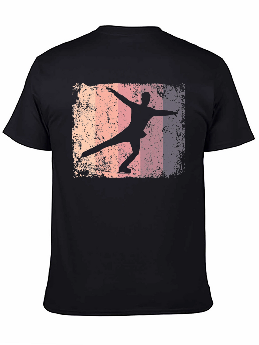 Figure Skating Graphic Tee - Retro Style T-Shirt