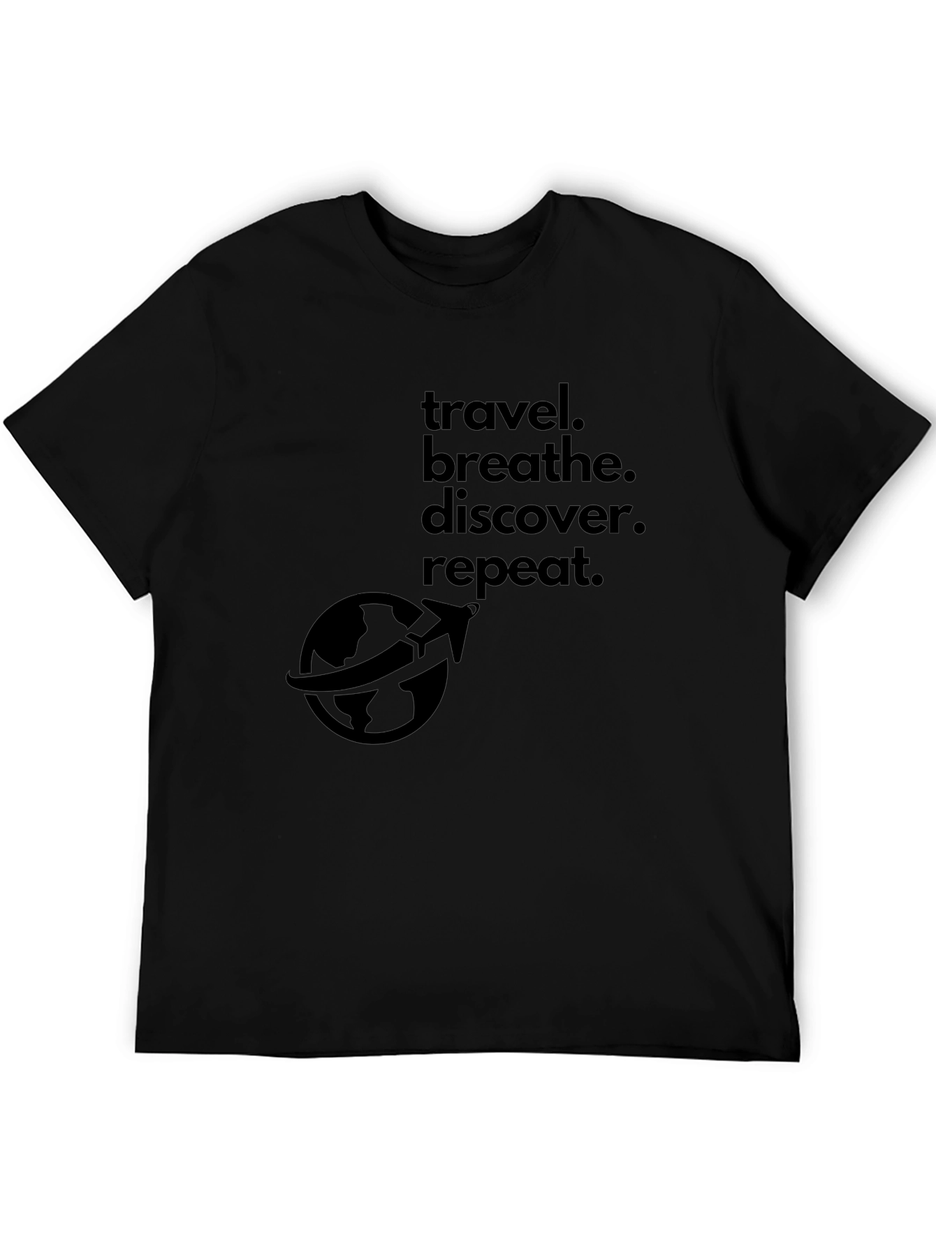 Travel. Breathe. Discover. Repeat. T-Shirt