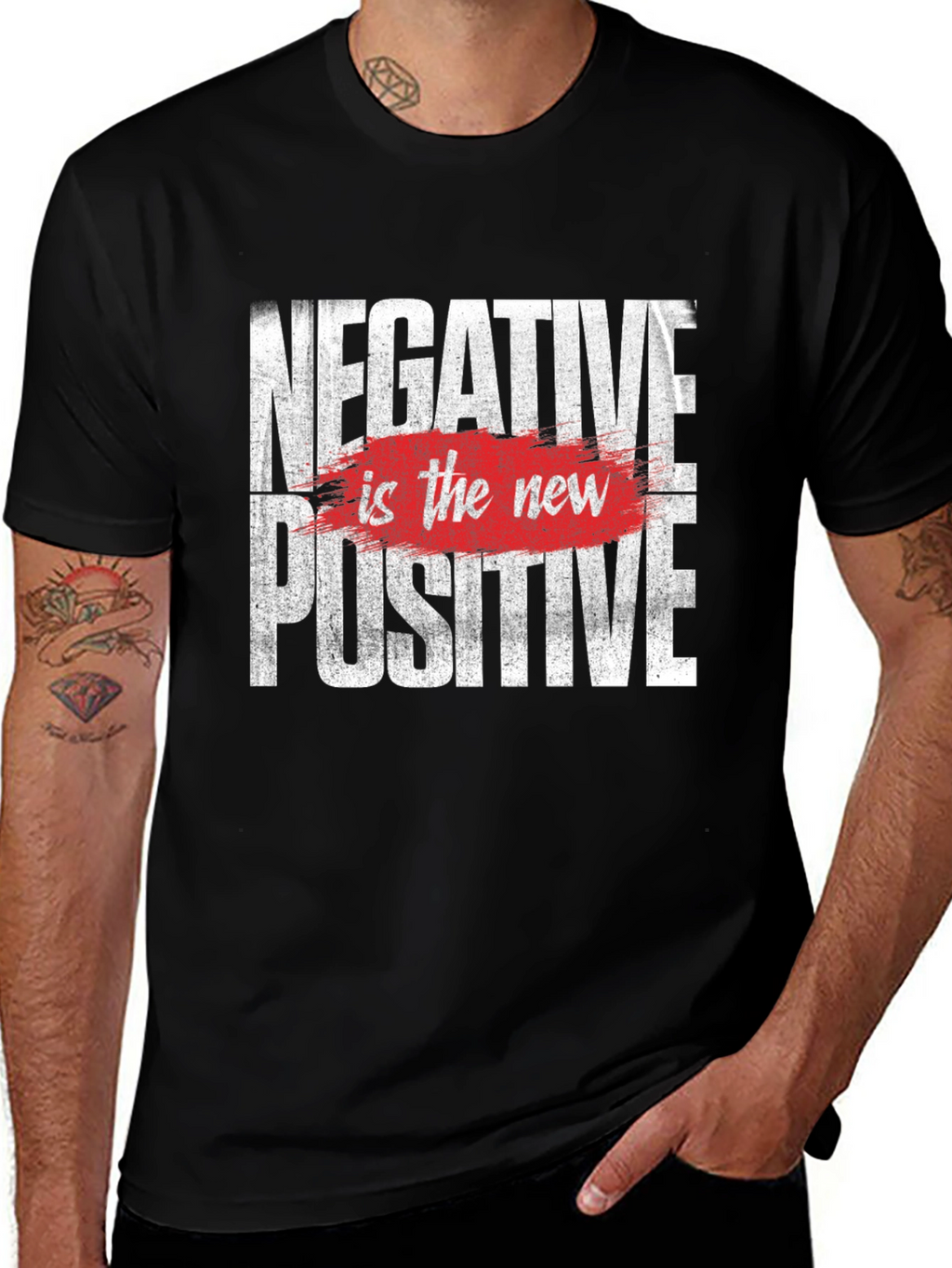 Negative is the New Positive Graphic Tee