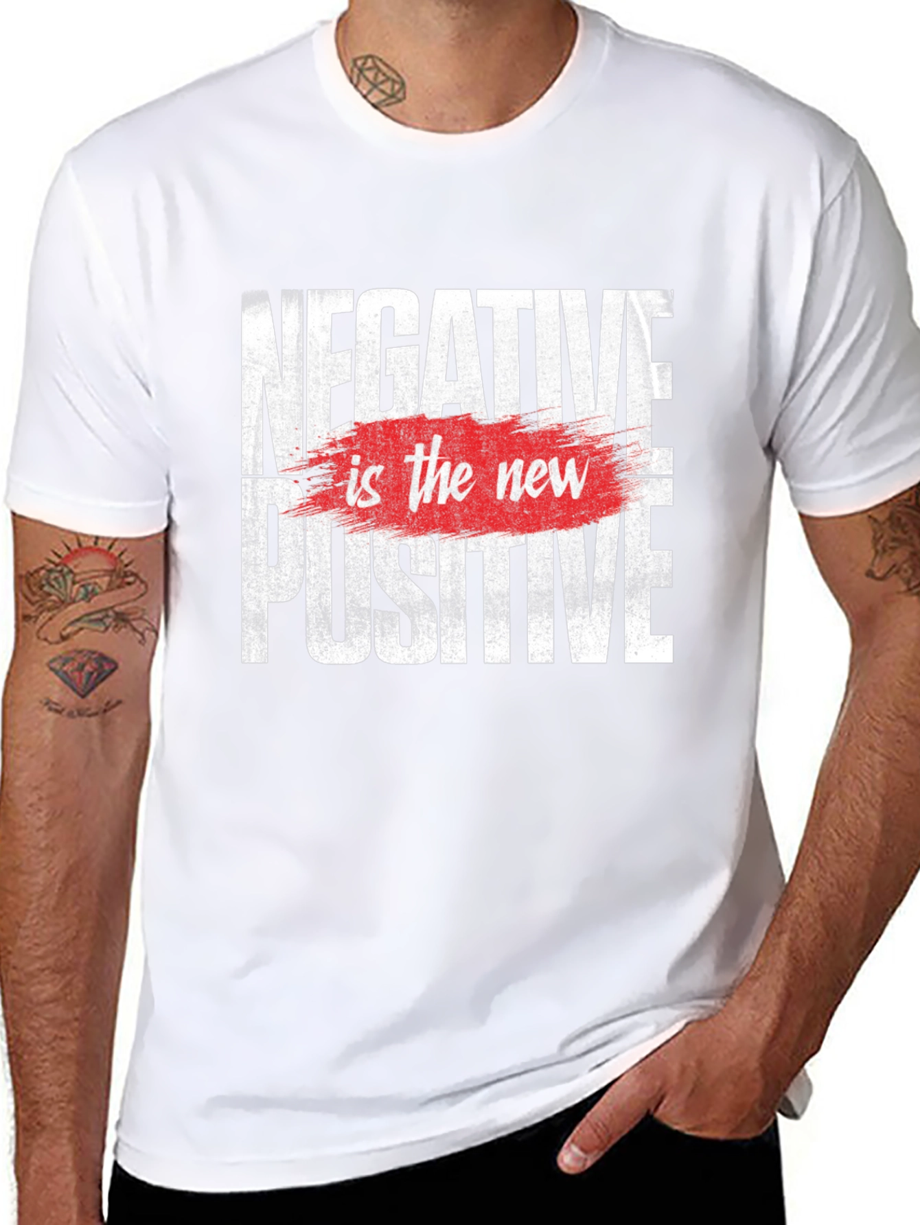 Negative is the New Positive Graphic Tee