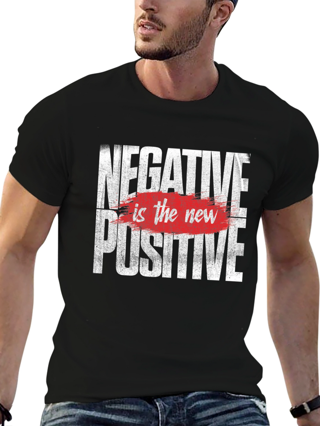 Negative is the New Positive Graphic Tee