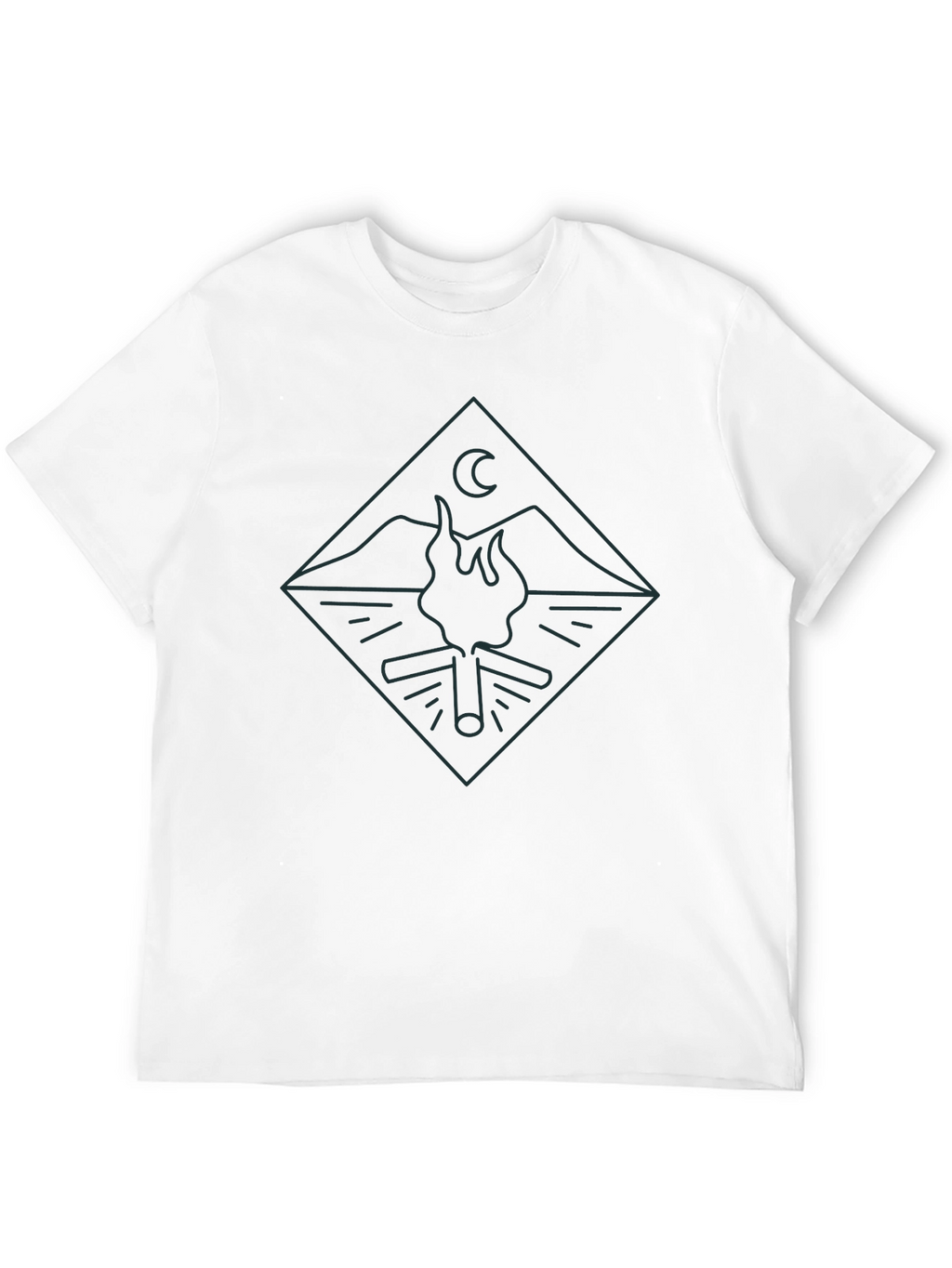 Campfire Graphic Tee - Adventure Awaits