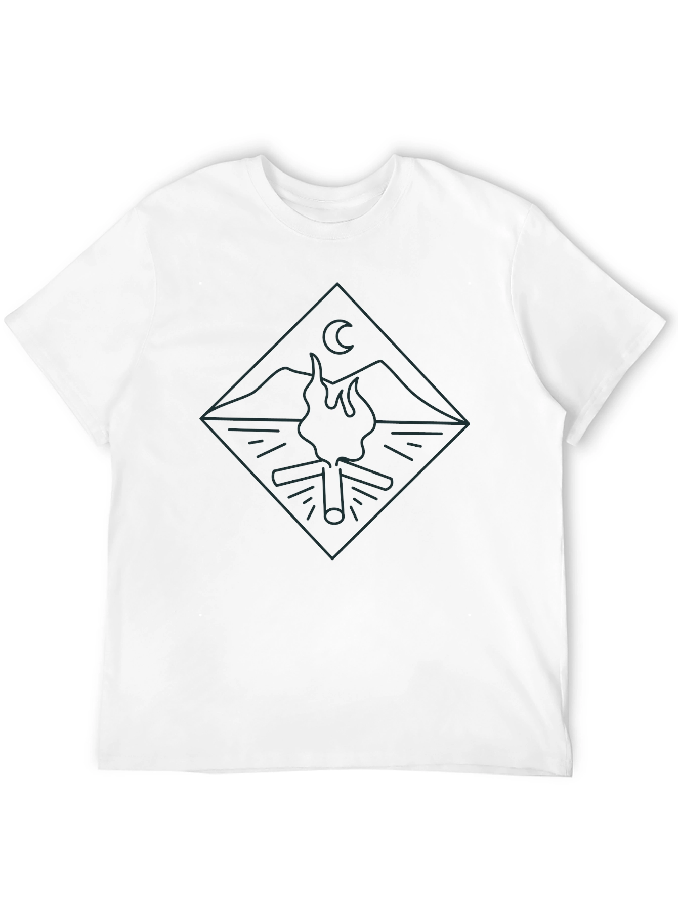 Campfire Graphic Tee - Adventure Awaits
