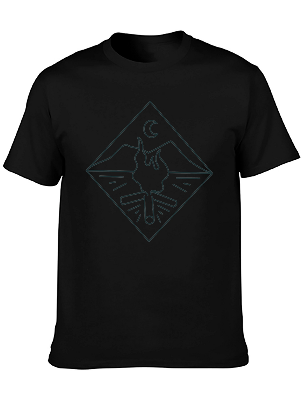 Campfire Graphic Tee - Adventure Awaits
