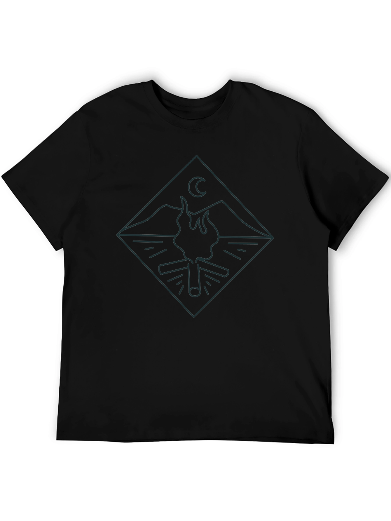 Campfire Graphic Tee - Adventure Awaits