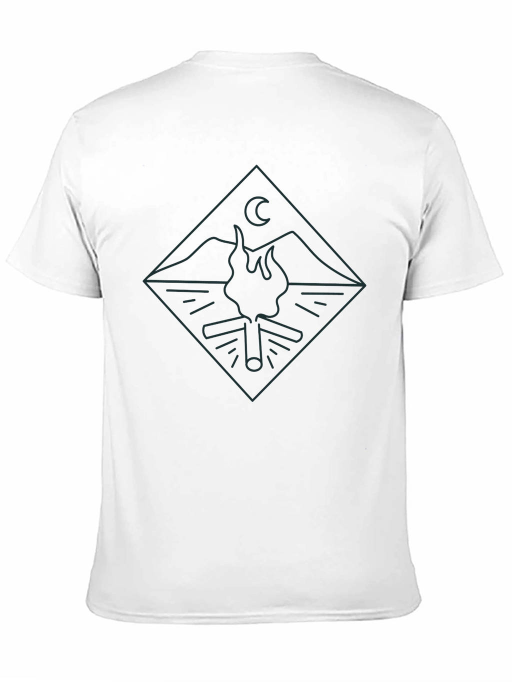 Campfire Graphic Tee - Adventure Awaits