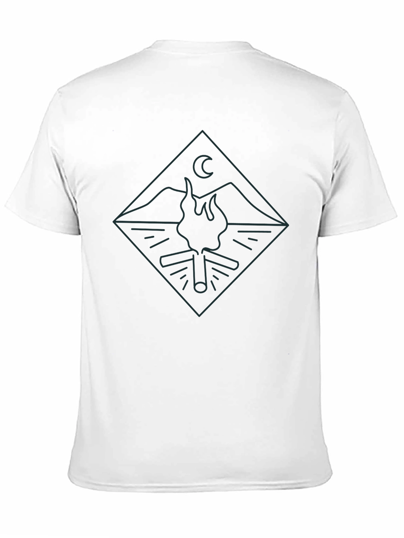 Campfire Graphic Tee - Adventure Awaits
