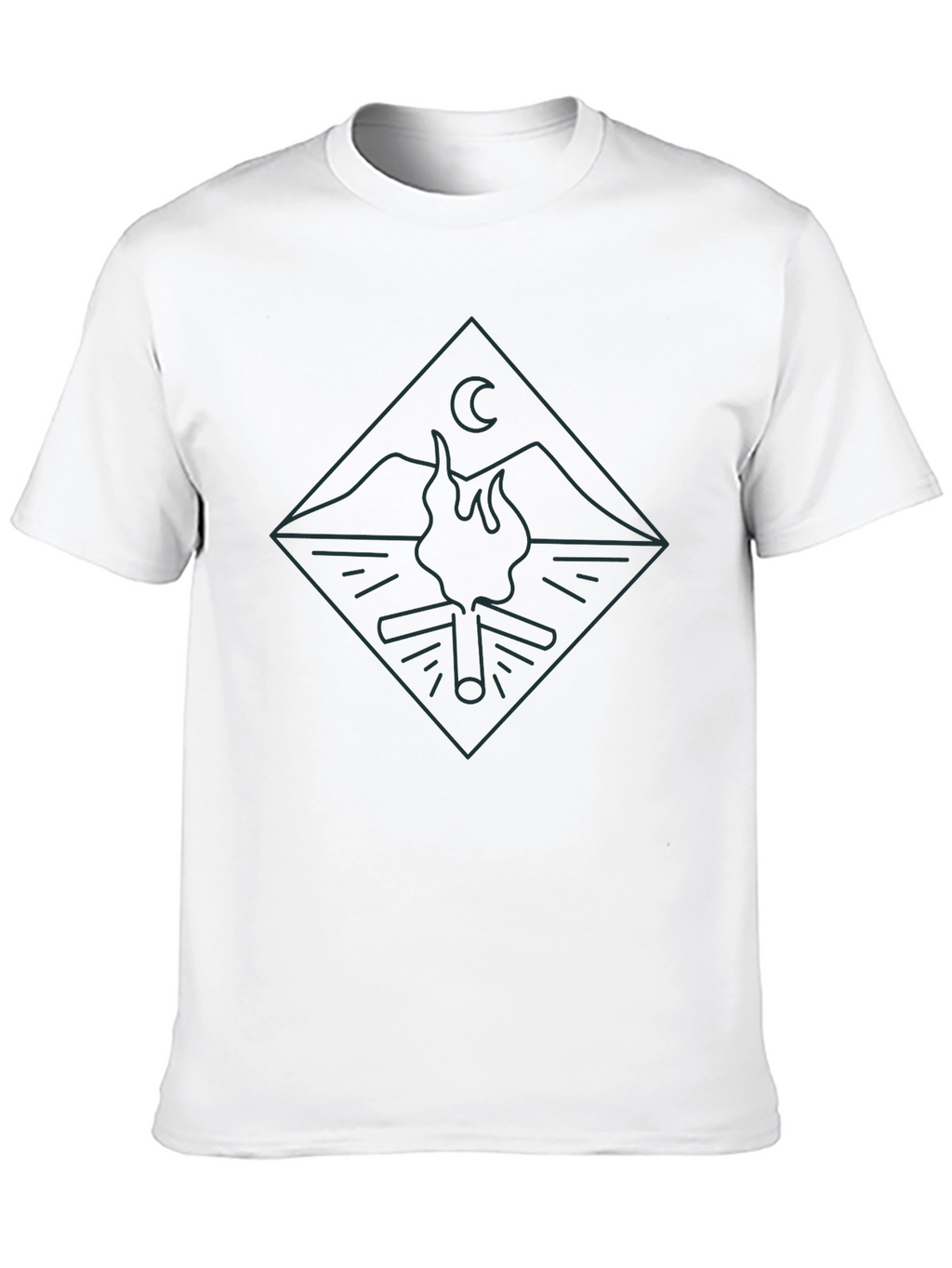 Campfire Graphic Tee - Adventure Awaits