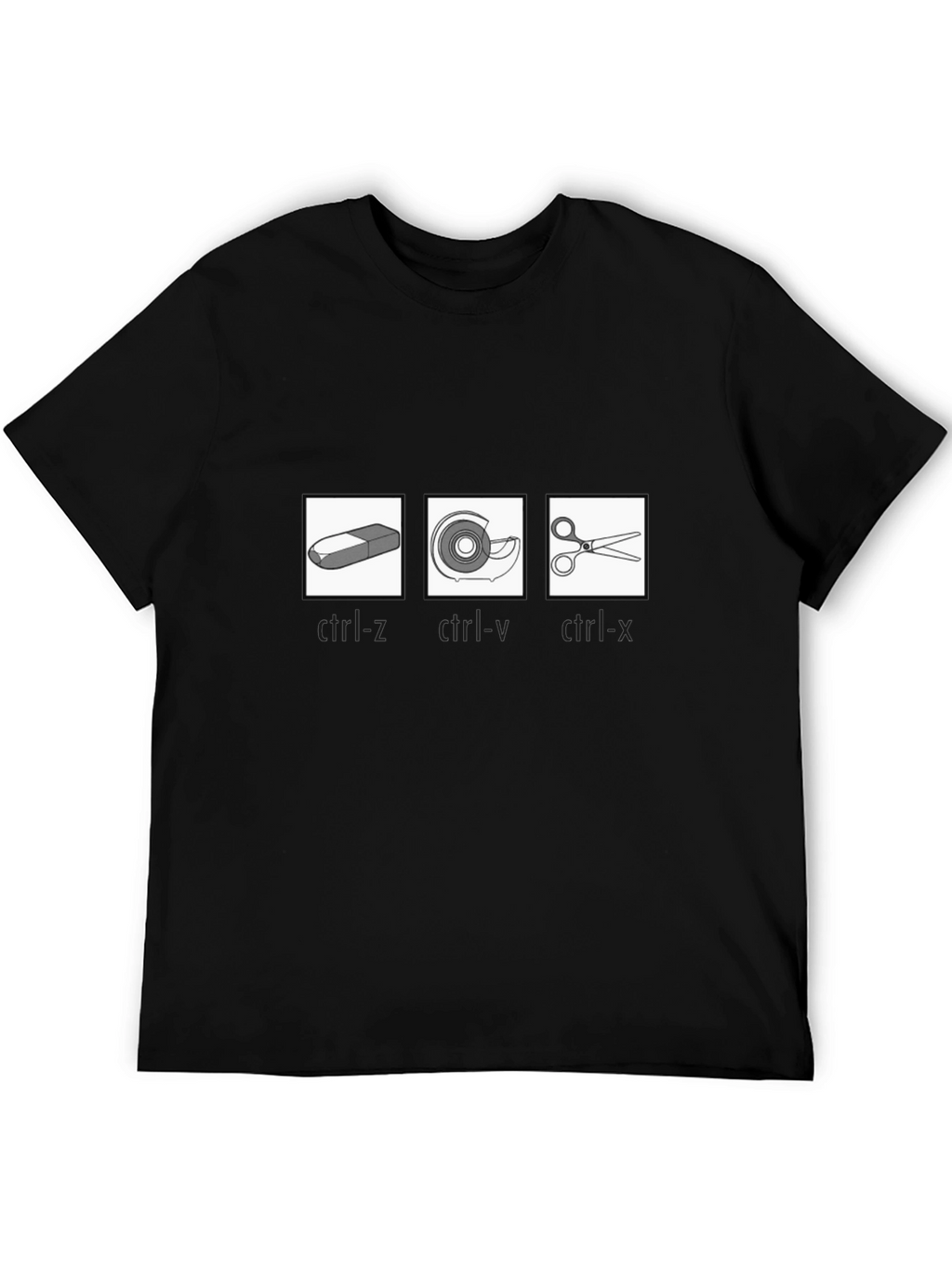 Undo Redo Cut Graphic T-Shirt