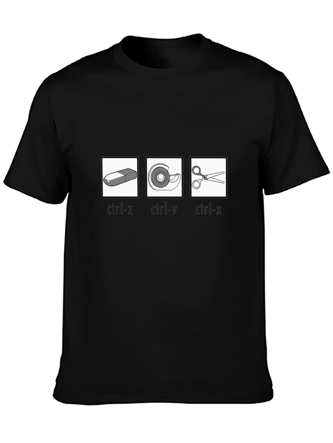 Undo Redo Cut Graphic T-Shirt