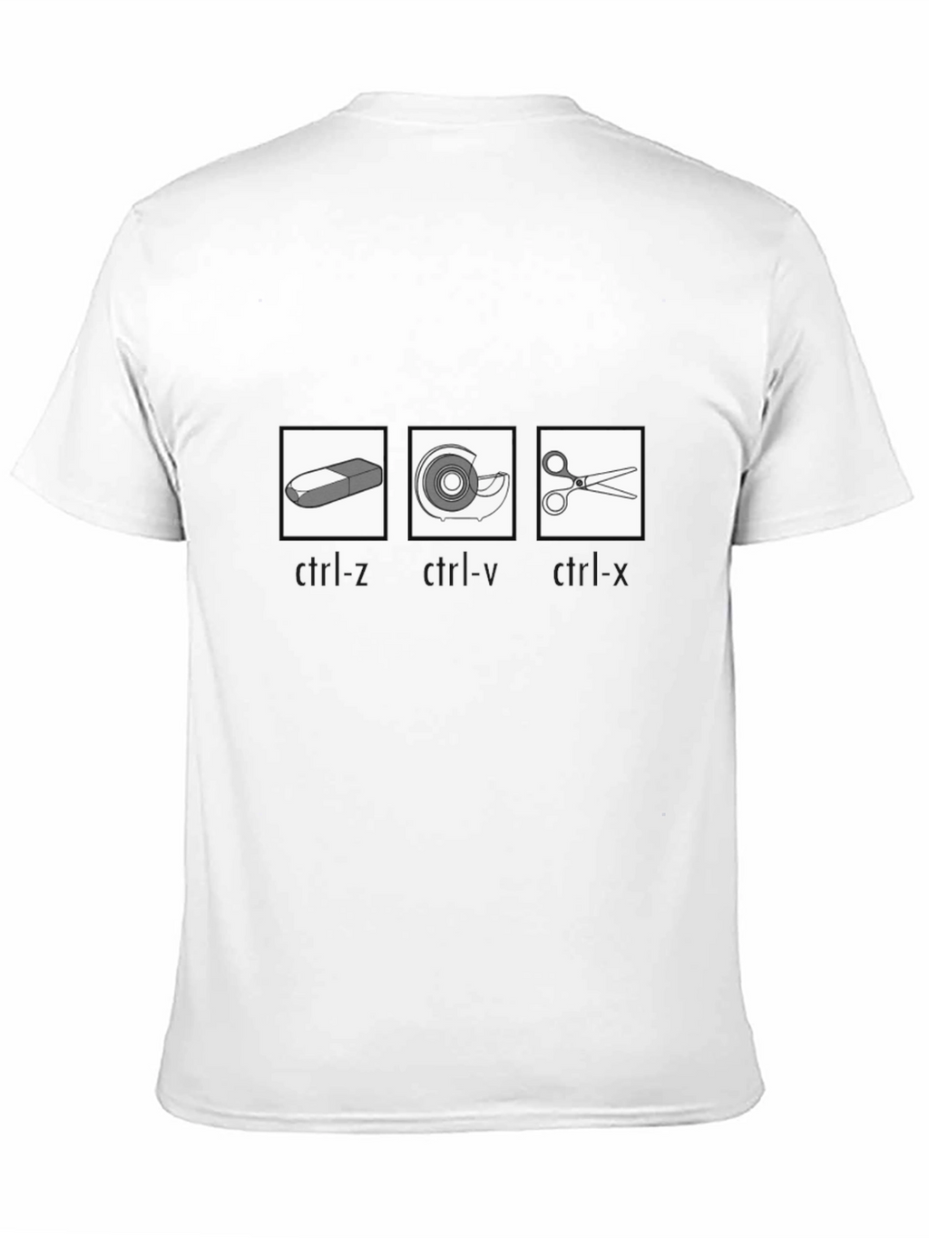 Undo Redo Cut Graphic T-Shirt