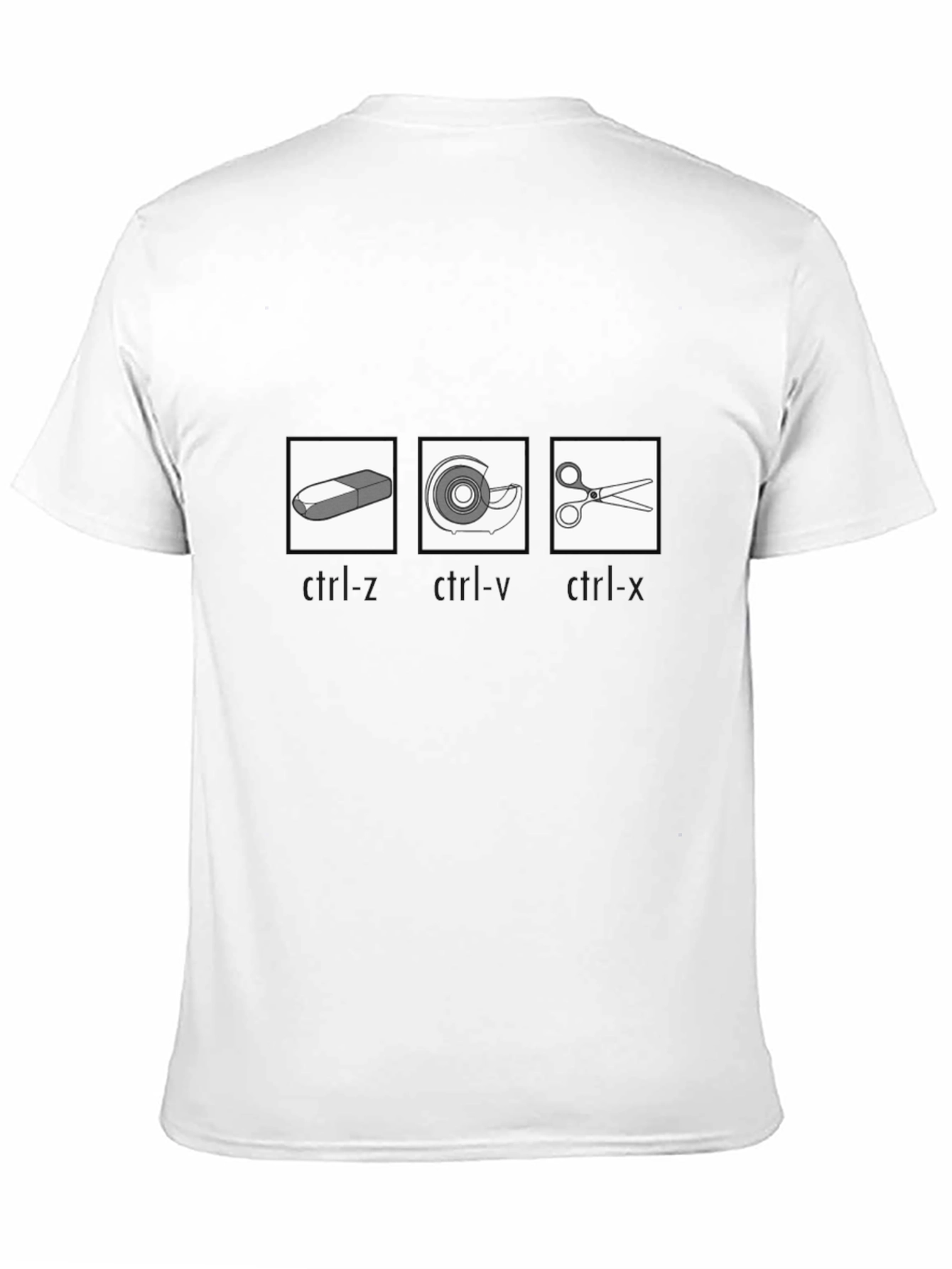 Undo Redo Cut Graphic T-Shirt