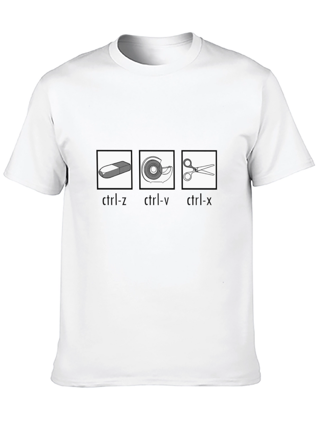 Undo Redo Cut Graphic T-Shirt