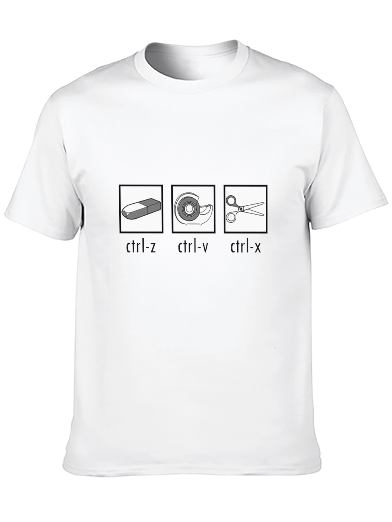 Undo Redo Cut Graphic T-Shirt