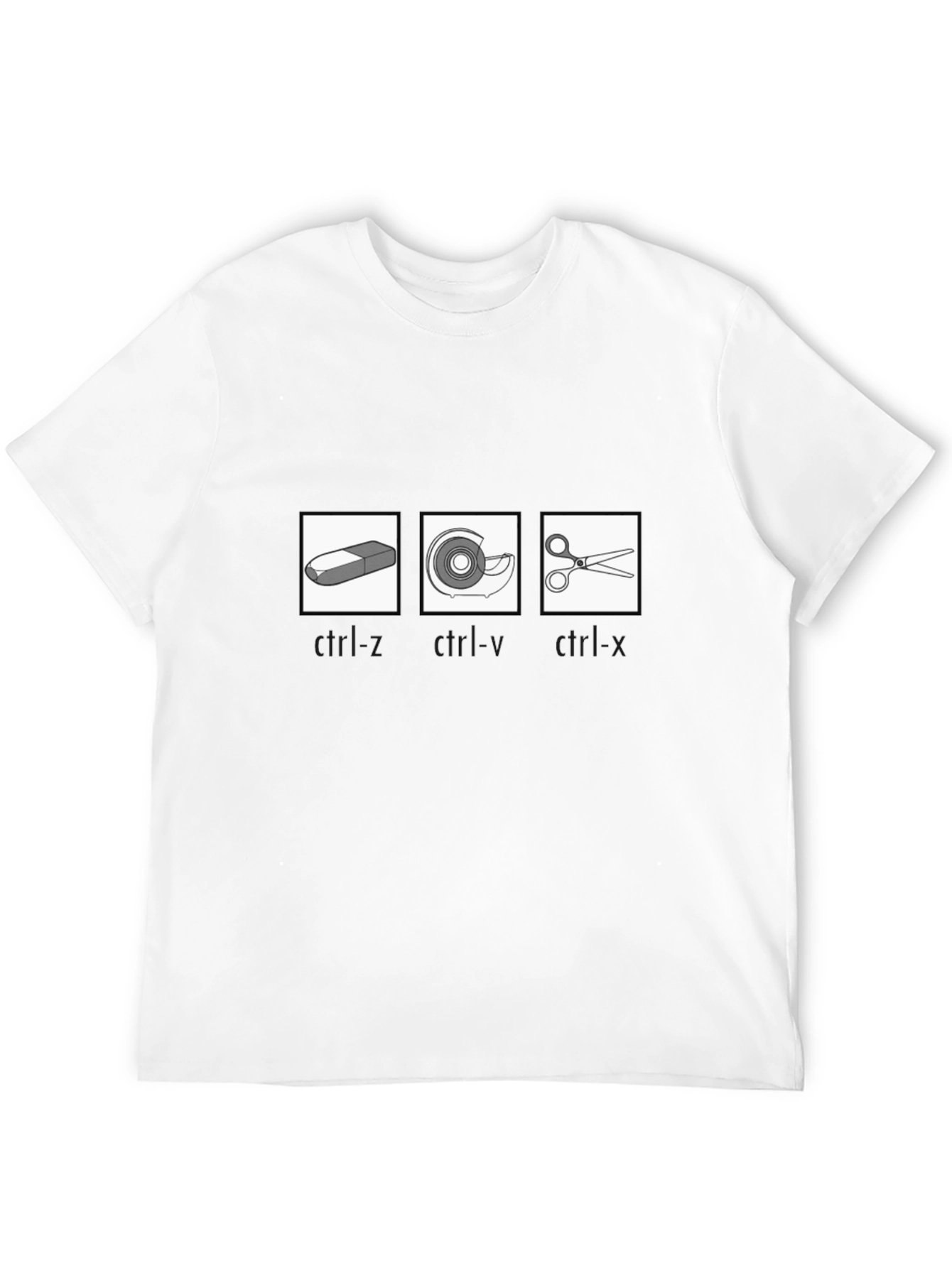 Undo Redo Cut Graphic T-Shirt