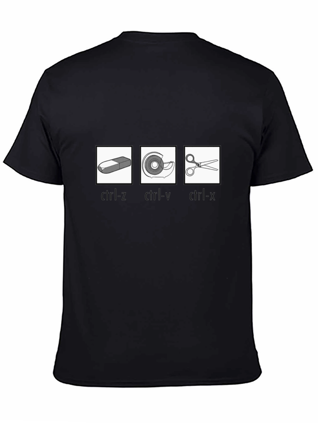 Undo Redo Cut Graphic T-Shirt