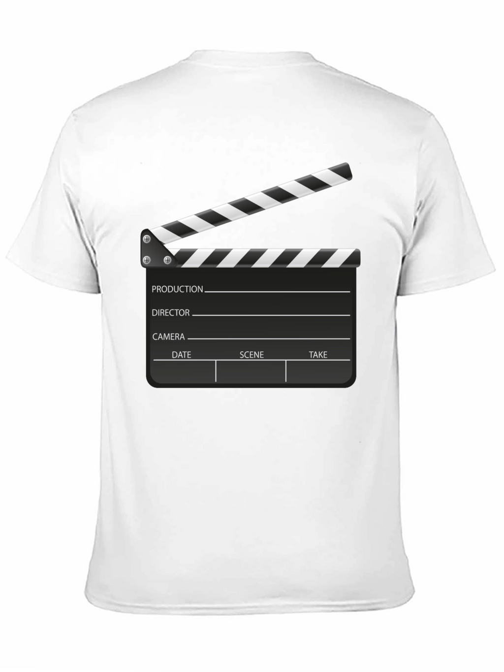 Clapperboard Graphic Tee - Movie Lovers T-Shirt