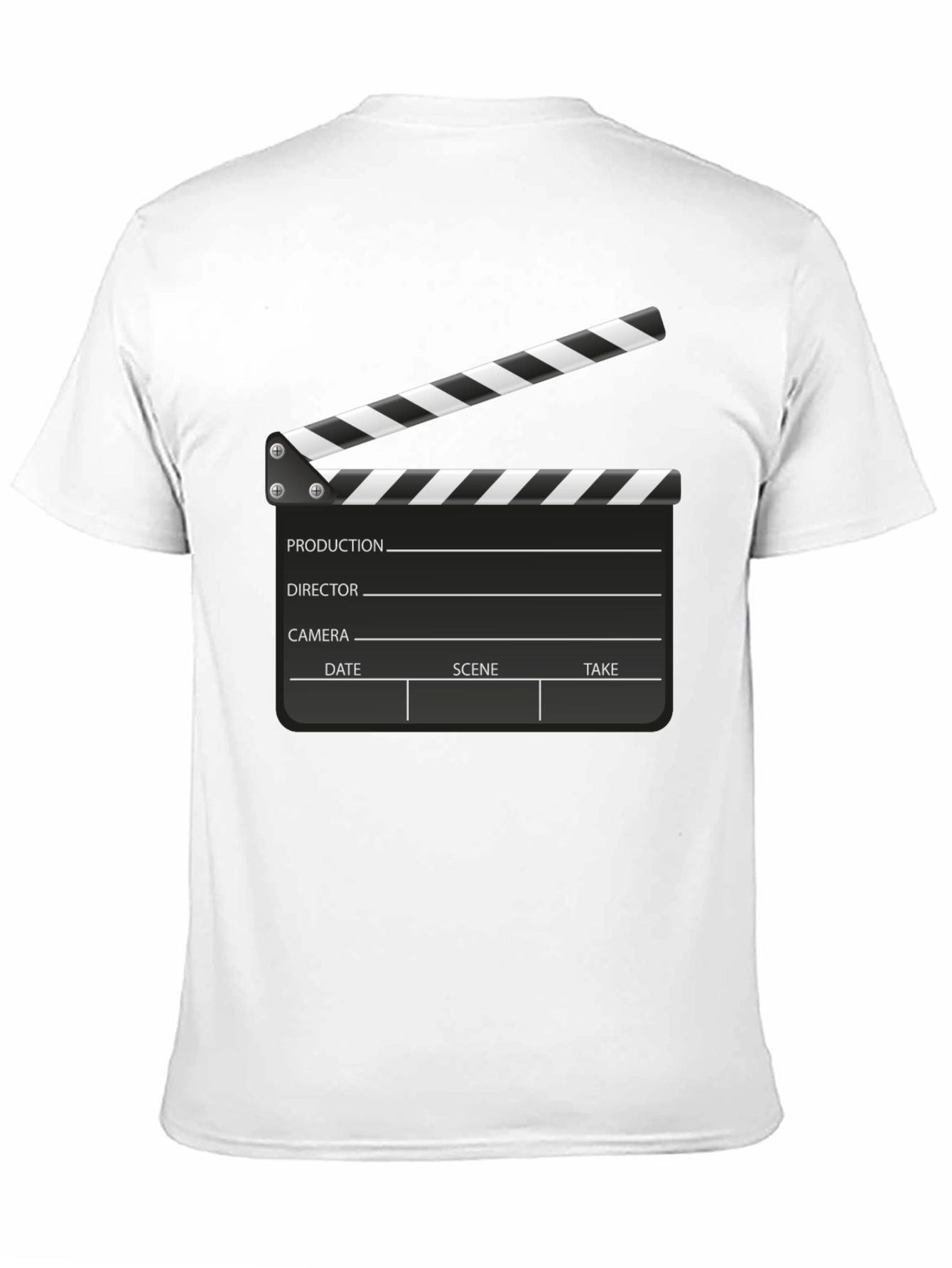 Clapperboard Graphic Tee - Movie Lovers T-Shirt