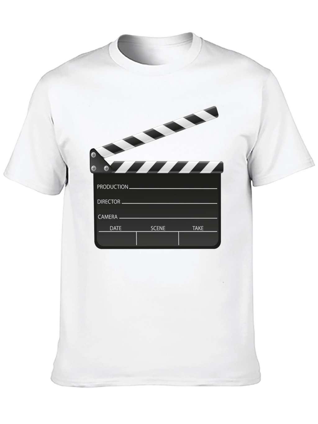 Clapperboard Graphic Tee - Movie Lovers T-Shirt