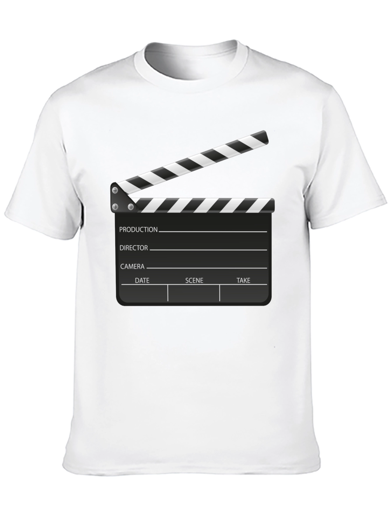 Clapperboard Graphic Tee - Movie Lovers T-Shirt