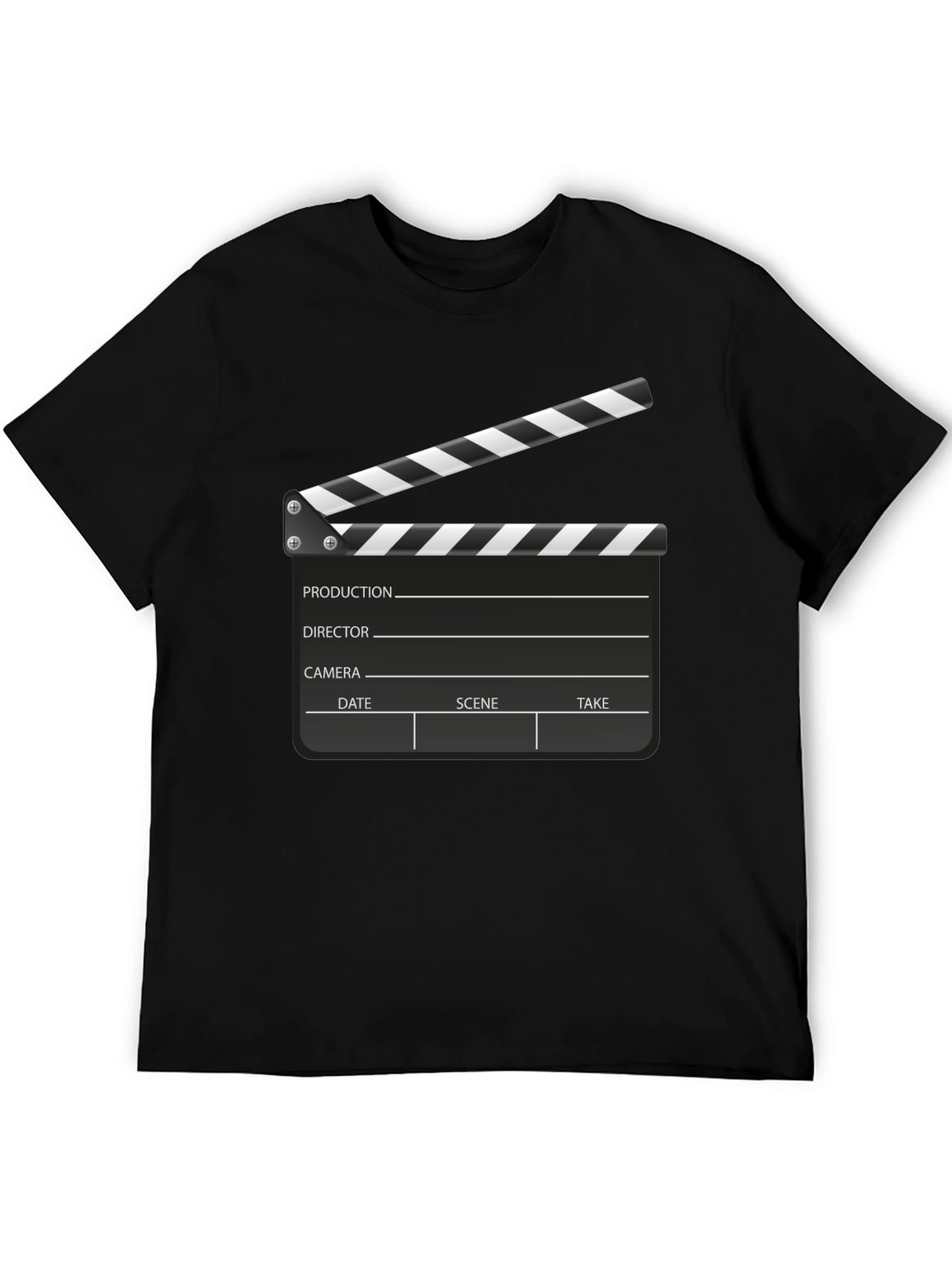 Clapperboard Graphic Tee - Movie Lovers T-Shirt