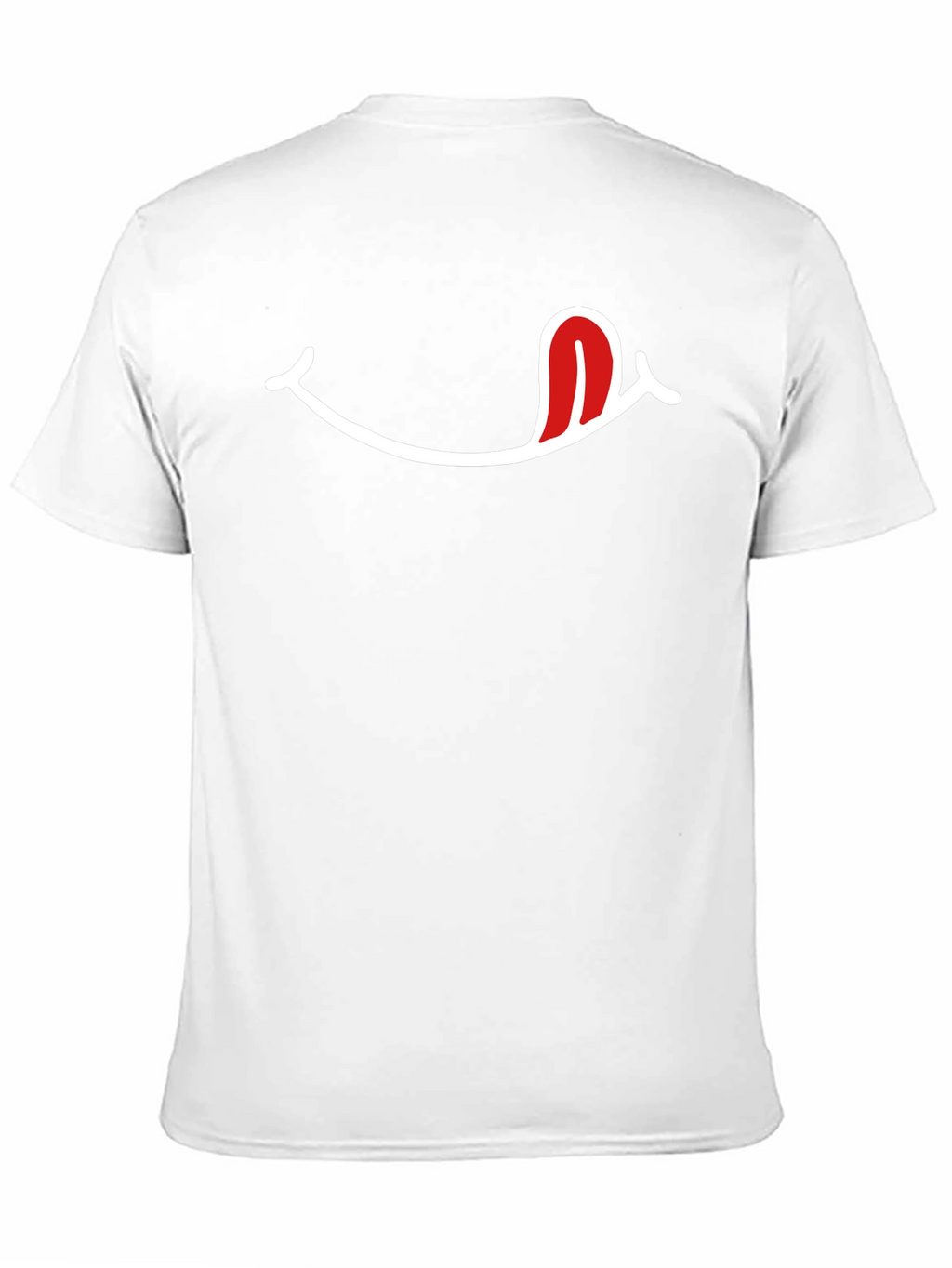 Funny Tongue T-Shirt - Black Cotton Blend