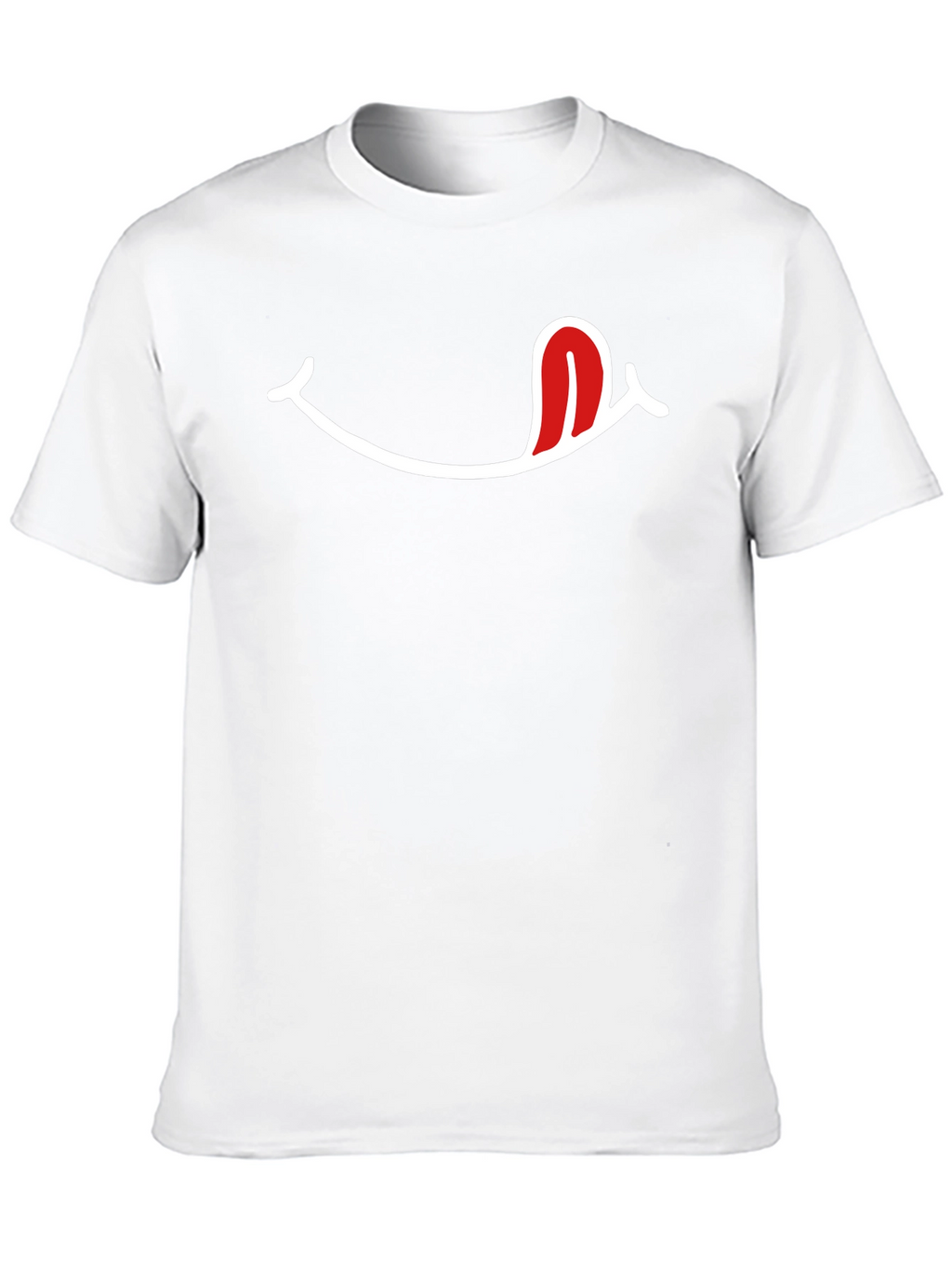 Funny Tongue T-Shirt - Black Cotton Blend