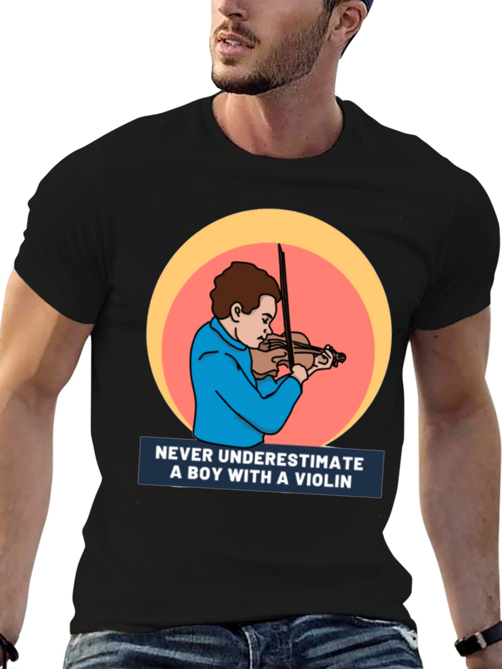 Boy With a Violin T-Shirt