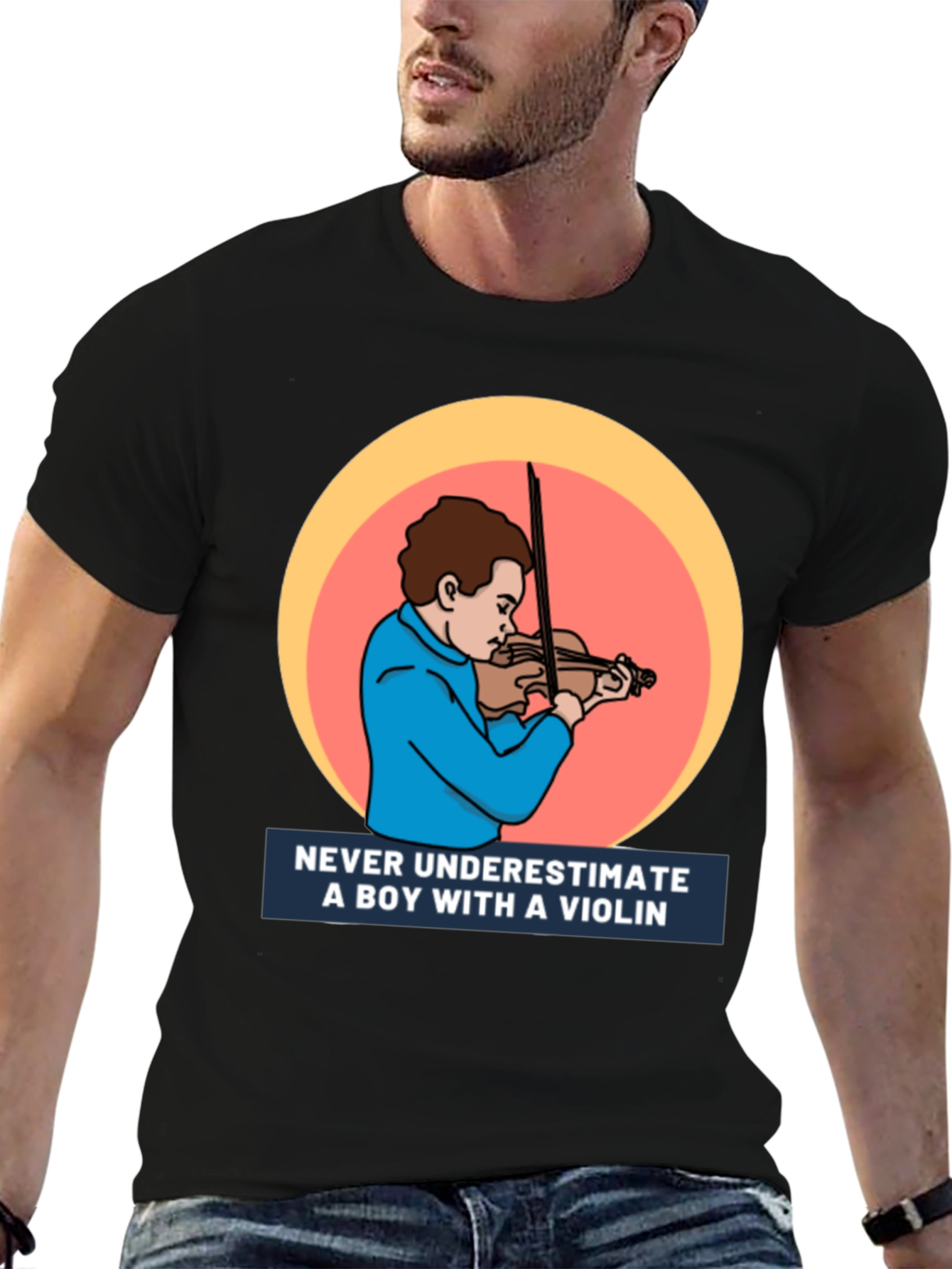 Boy With a Violin T-Shirt