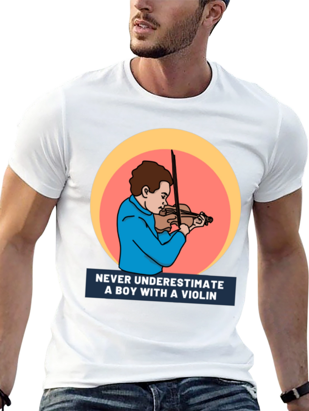 Boy With a Violin T-Shirt