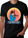 Boy With a Violin T-Shirt