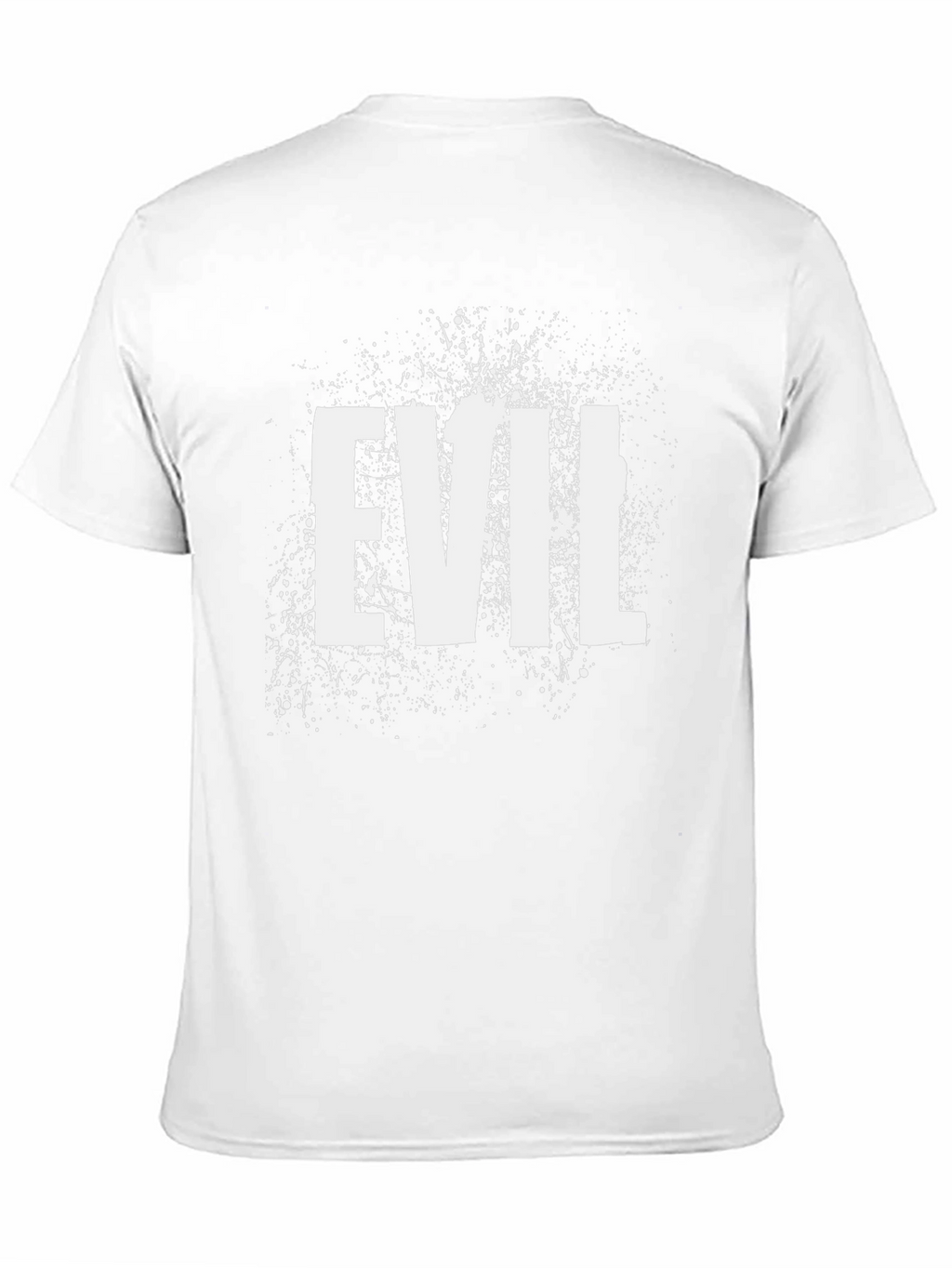 Evil Graphic Print Mens Black T-Shirt